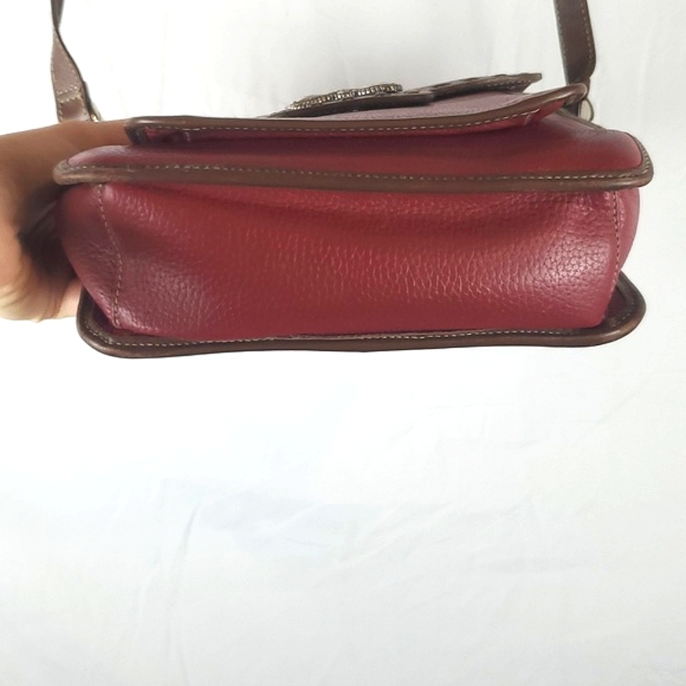Madison‎ Ridge Red Leather Bag - Picture 5 of 15